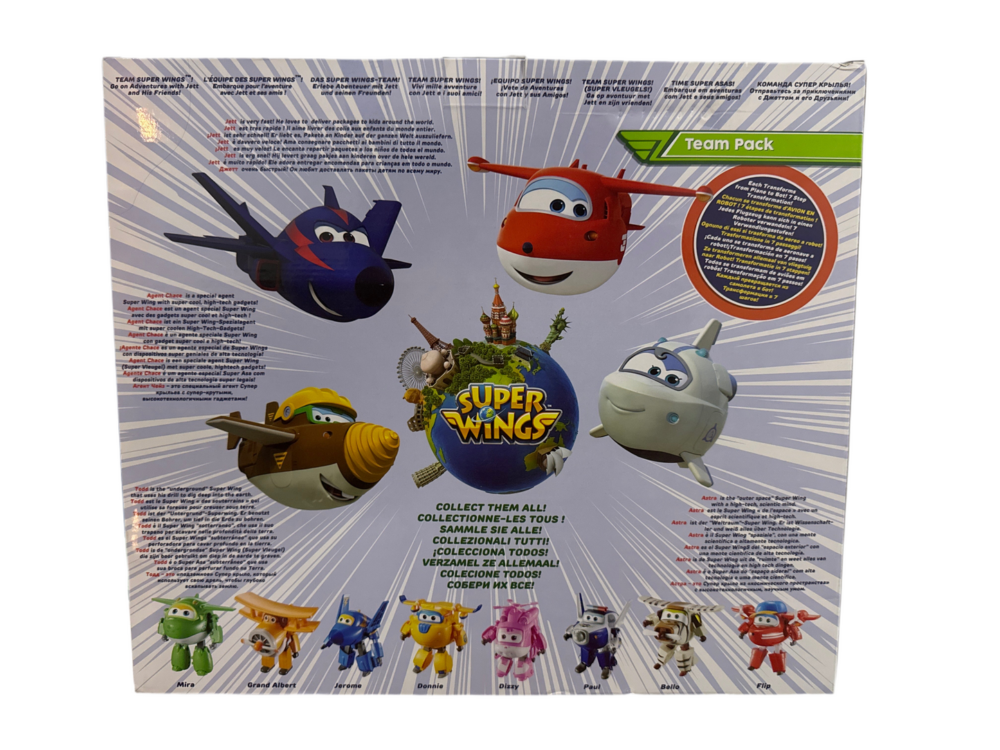 TEAM PACK SUPER WINGS (Jett, Chace, Todd, Astra)