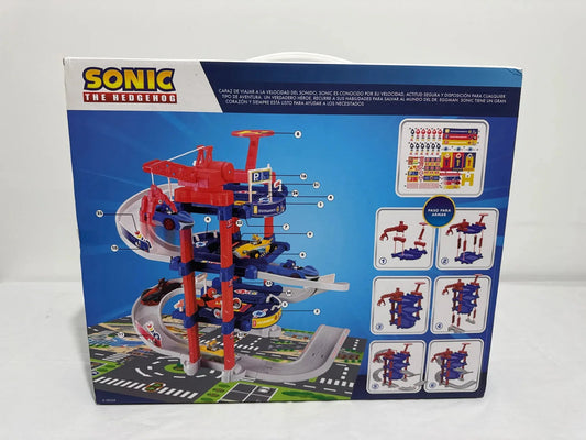 Juego de pista y estacionamiento de Sonic